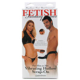 Fetish Fantasy Hollow Vibrating Strap-On in Black -  Sex Toys & Adult Toys | XtoySmart Canada